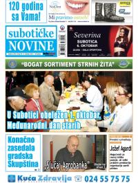 Nove Subotičke novine - broj 40, 4. okt 2013.