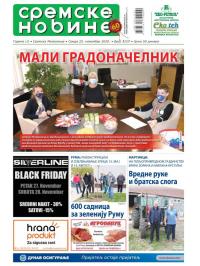 Sremske Novine - broj 3117, 25. nov 2020.