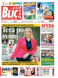 Blic - broj 6439, 16. jan 2015.