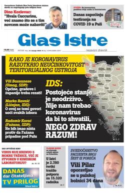 Glas Istre - broj 105, 17. apr 2020.