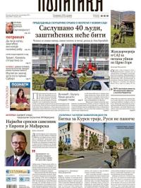 Politika - broj 39847, 4. nov 2024.