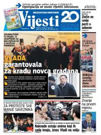 Vijesti - broj 6853, 20. apr 2017.