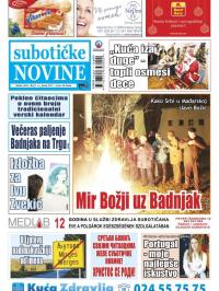 Nove Subotičke novine - broj 1, 6. jan 2017.