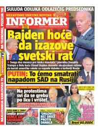 Informer - broj 3834, 19. nov 2024.