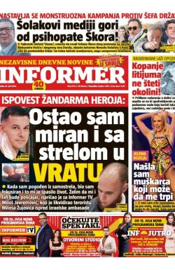 Informer - broj 3722, 10. jul 2024.