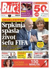 Blic - broj 6841, 1. mar 2016.