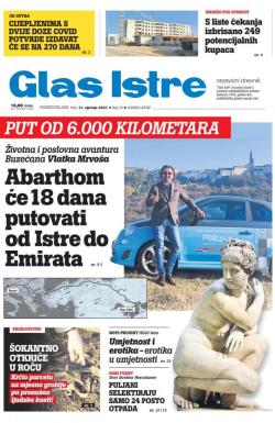 Glas Istre - broj 30, 31. jan 2022.