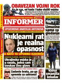 Informer - broj 3056, 9. maj 2022.