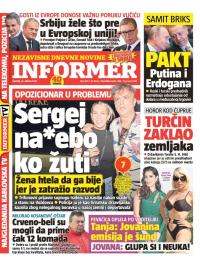 Informer - broj 3813, 24. okt 2024.