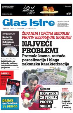 Glas Istre - broj 333, 3. dec 2021.