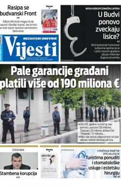 Vijesti - broj 7684, 29. avg 2019.