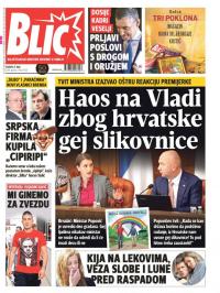 Blic - broj 7620, 5. maj 2018.