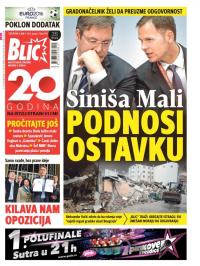 Blic - broj 6939, 9. jun 2016.