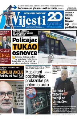 Vijesti - broj 6775, 1. feb 2017.