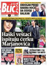 Blic - broj 7643, 28. maj 2018.