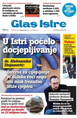 Glas Istre - broj 18, 19. jan 2021.