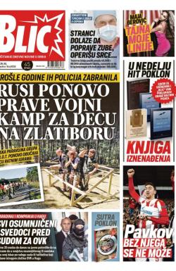 Blic - broj 8058, 26. jul 2019.