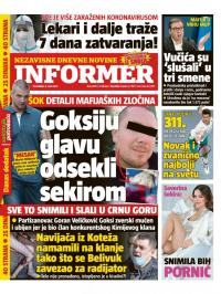 Informer - broj 2698, 8. mar 2021.