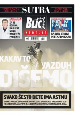 Blic - broj 8514, 8. nov 2020.