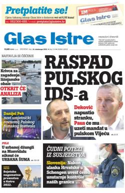 Glas Istre - broj 314, 16. nov 2022.