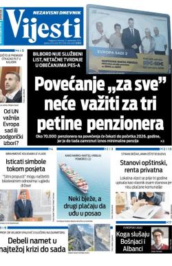 Vijesti - broj 9476, 12. sep 2024.