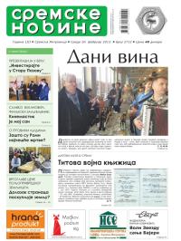 Sremske Novine - broj 2712, 20. feb 2013.