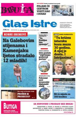 Glas Istre - broj 256, 16. sep 2021.