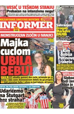 Informer - broj 3841, 27. nov 2024.