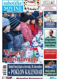 Nove Subotičke novine - broj 249, 24. dec 2021.