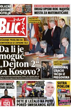 Blic - broj 7743, 5. sep 2018.