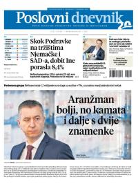 Poslovni Dnevnik - broj 5209, 31. okt 2024.