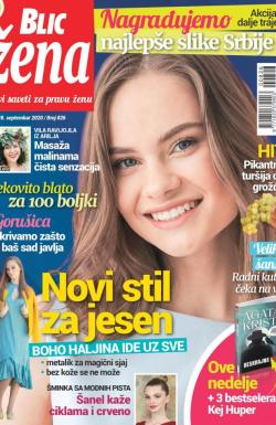 Blic Žena - broj 826, 12. sep 2020.