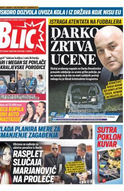 Blic - broj 8222, 10. jan 2020.