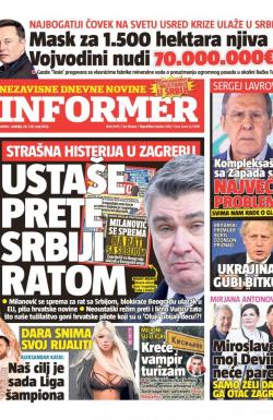 Informer - broj 3073, 28. maj 2022.