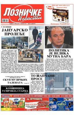 Lozničke novosti - broj 305, 17. jan 2014.