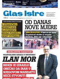 Glas Istre - broj 204, 26. jul 2021.