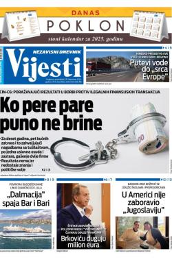 Vijesti - broj 9584, 30. dec 2024.