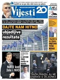 Vijesti - broj 7105, 20. jan 2018.