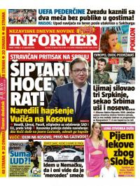 Informer - broj 1941, 8. sep 2018.