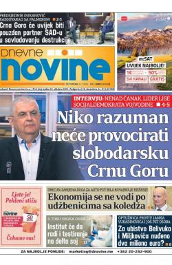 Dnevne novine - broj 3040, 8. jul 2021.