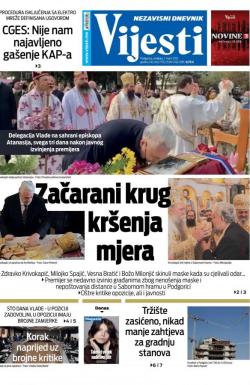 Vijesti - broj 8230, 7. mar 2021.