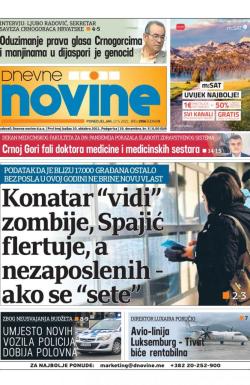 Dnevne novine - broj 2990, 17. maj 2021.