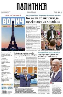 Politika - broj 39745, 25. jul 2024.