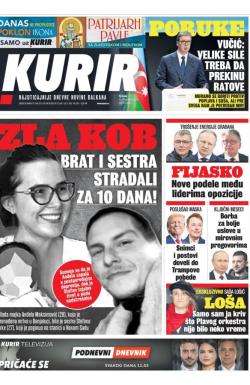 Kurir - broj 3852, 13. nov 2024.