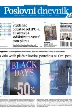 Poslovni Dnevnik - broj 5228, 29. nov 2024.