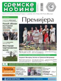 Sremske Novine - broj 2807, 17. dec 2014.