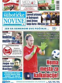 Nove Subotičke novine - broj 76, 22. jun 2018.