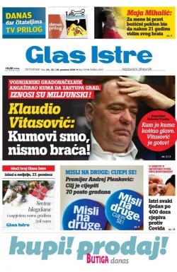 Glas Istre - broj 354, 24. dec 2020.