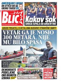 Blic - broj 8105, 11. sep 2019.