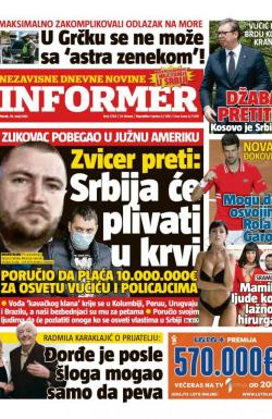 Informer - broj 2758, 18. maj 2021.